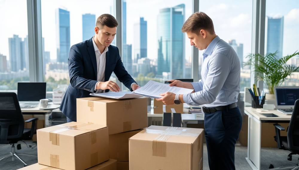 переезд офиса